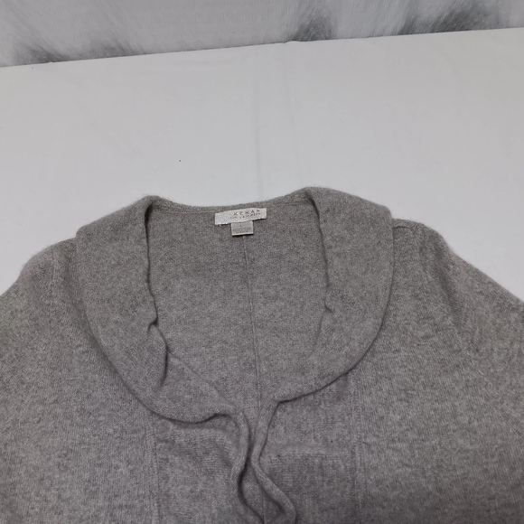Kenar 💯 Cashmere Midi Waterfall Open sweater.  Ladies size L - Picture 4 of 6